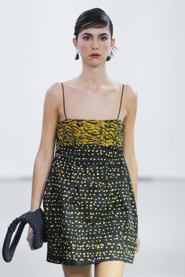MOS HAND BEADED DRESS image 4